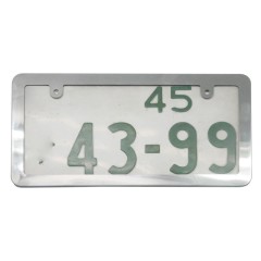 Wholesale Stainless Steel Japan License Plate Frame,custom Metal License Plate Frame