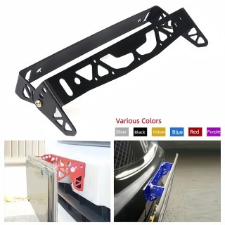 Car License Plate Frame Holder,Rotatable Adjustable Angle License Plate Holder,Racing License Plate Holder Bracket