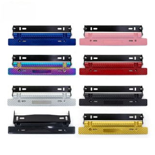 Automotive Modified Rotatable Adjustable License Plate Frame Bracket,Water Transfer License Plate Bracket