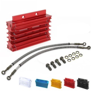 Factory Direct Off-road Motorcycle CNC Oil Cooler Modification Oil Cooler Motorcycle Modification Parts