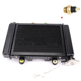 Factory Direct Supply Suitable ForATV Hercules 350, Little Tyrant, Kawasaki Ninja, Jianshe 400 Water Cooling Radiator with Fan