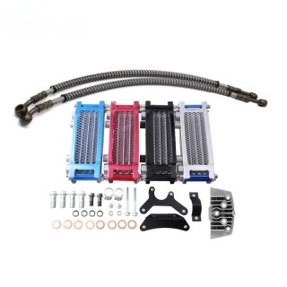 Factory Direct Supply Suitable for Off-road Motorcycle Oil Cooler Underbone 50-110cc Aluminum Radiator