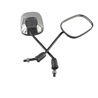 Accesorios Para Motos,Wholesale Motorcycle Universal Rear View Mirrors,Square Motorcycle Mirrors