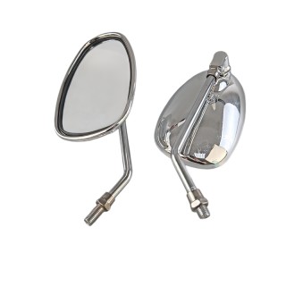 Accesorios Para Motos,Wholesale Universal Rear View Mirrors,HD Wide View Flat Side Mirrors
